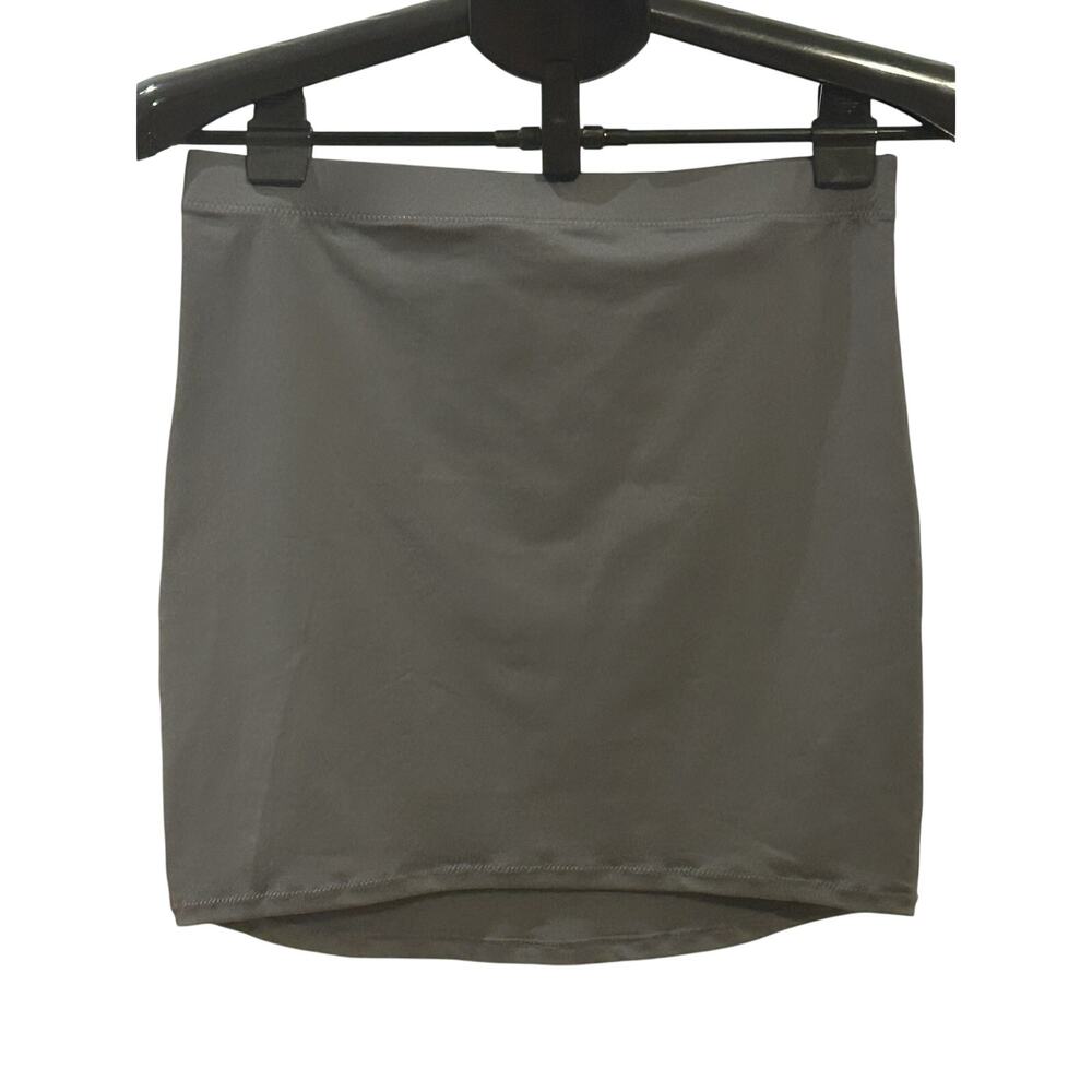 NWT SKIMS Women's Gray Mini Skirt Size M